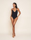 MAILLOT DE BAIN JULIETTE 1 pièce cache cœur noir