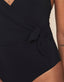 MAILLOT DE BAIN JULIETTE 1 pièce cache cœur noir