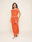 ROBE GINA ORANGE