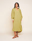 ROBE ALICIA PISTACHE BRODERIE